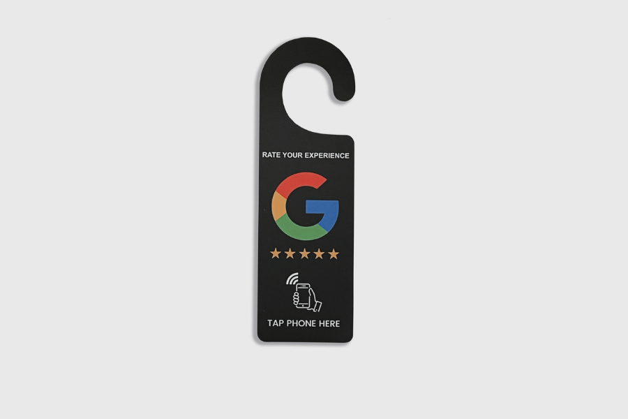 Google Bewertungs Türanhänger
