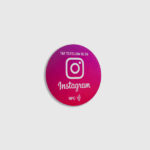 Großer Instagram-Aufkleber