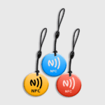NFC-Schlüsselanhänger Epoxy NTAG213 Sortiert (10 Stück)