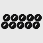 NFC-Tag Kunststoff NTAG213 Schwarz (10 Stück)