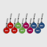 NFC-Schlüsselanhänger Epoxy NTAG216 Sortiert (10 Stück)