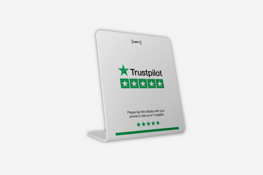 TrustPilot-Bewertungsdisplay