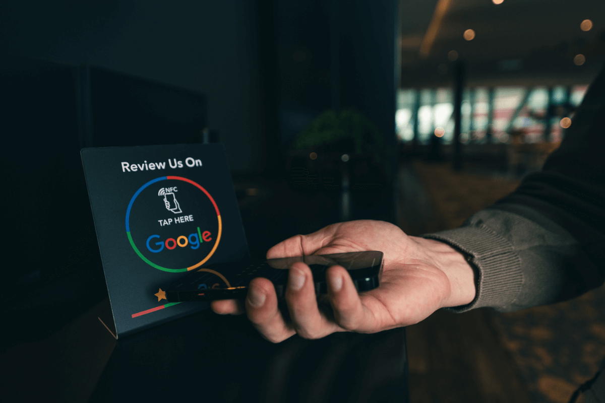 Tap to scan reviewsysteem