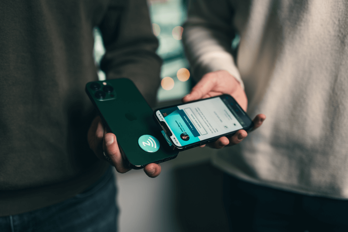 NFC Handy Sticker