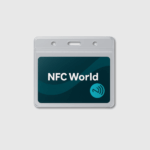 Kartenhalter Visitenkarten Transparent Horizontal