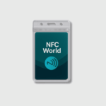 Kartenhalter Visitenkarten Transparent Vertikal