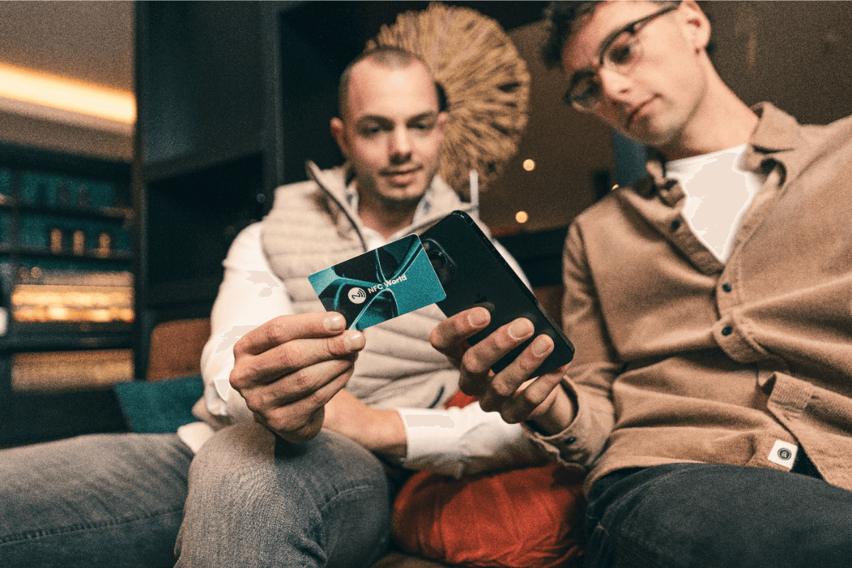 Digitaal visitekaartje iPhone