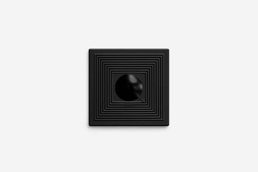 NFC Sticker On Metal Quadratisch NTAG213 Schwarz 10x10mm (10 Stück)