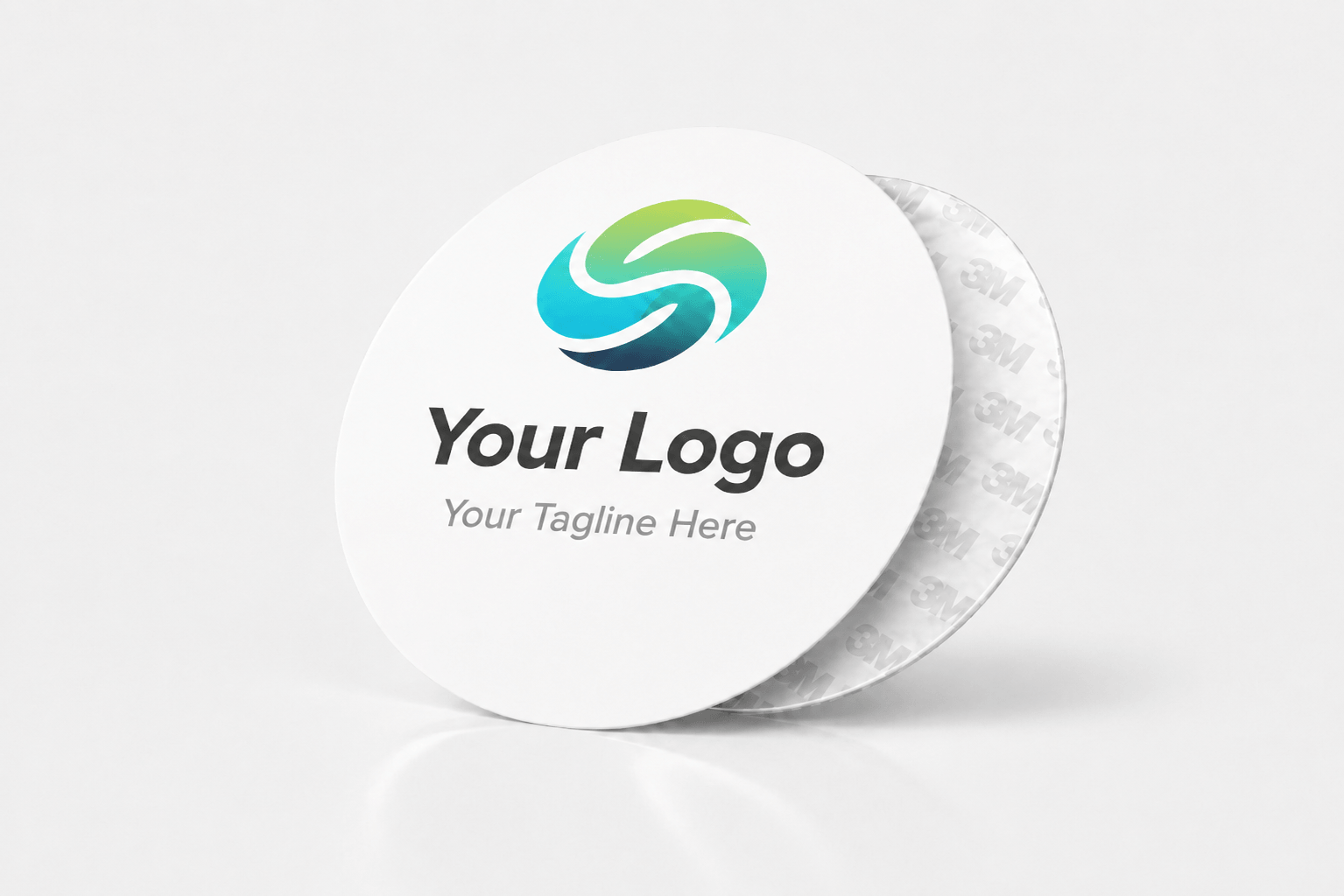 NFC-Sticker PET Rund 30 mm – Eigenes Design