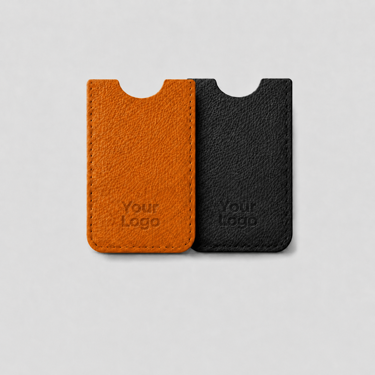 Kartenhalter Leder mit eigenem Design