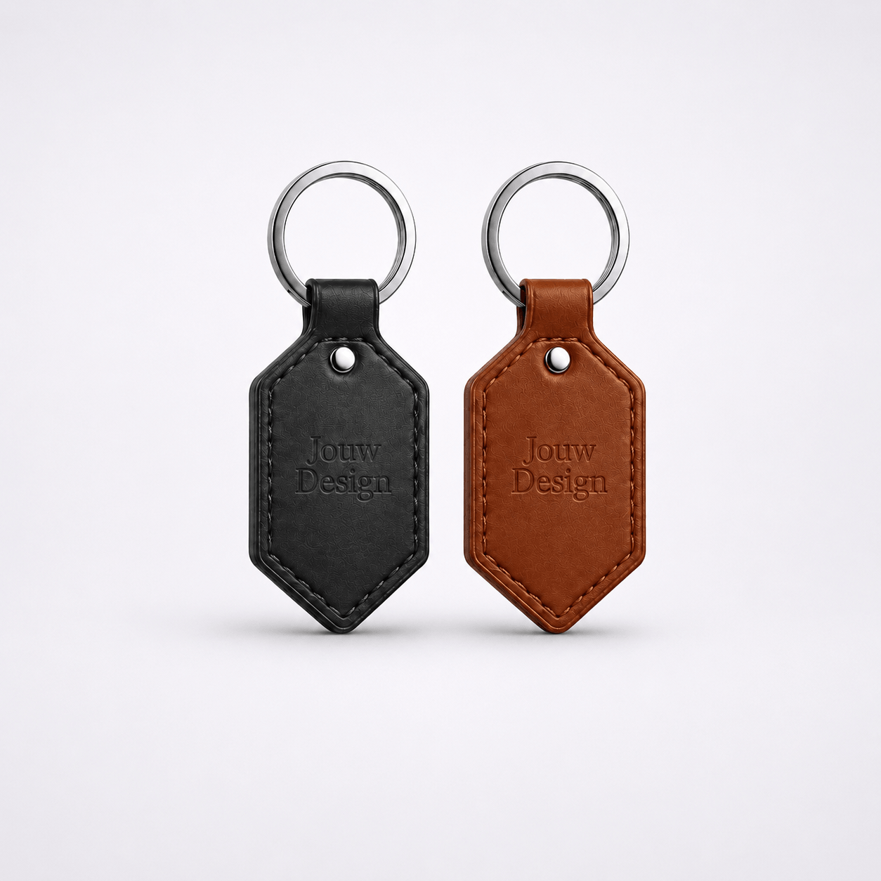 NFC Schlüsselanhänger Leder NTAG215 eigenem Design