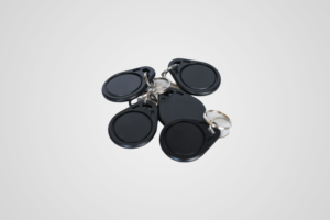 RFID Schlüsselanhänger Schwarz (10 Stück)