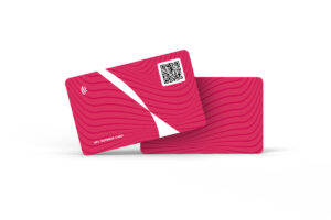 NFC-Visitenkarte – Standarddesign – Rosa